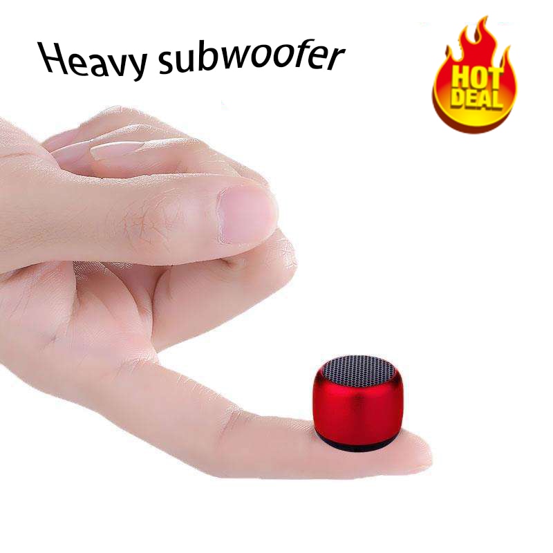 NUOVO 2020 Hot mini regalo di Metallo Altoparlante Bluetooth hifi TWS Super Piccolo In Acciaio Ad Alta Voce altoparlante portatile senza fili di bluetooth Speaker