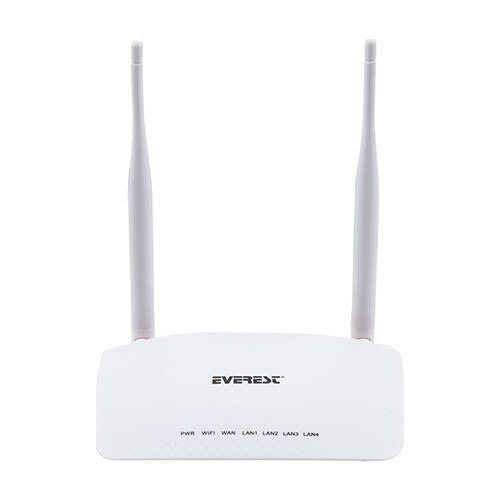 everest EWR-958N 300 Mbps 1 pallido 4 LAN porta ciuffo ripetitore accesso punto 2.4GHz bianco router senza fili