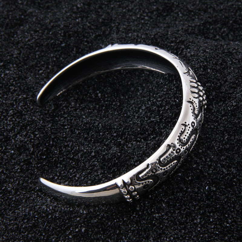 Yage Odin del braccialetto del braccialetto (Draupnir Braccialetto) 316L In Acciaio Inox Viking Braccialetto Scandinavo Norse Vichingo Gioielli
