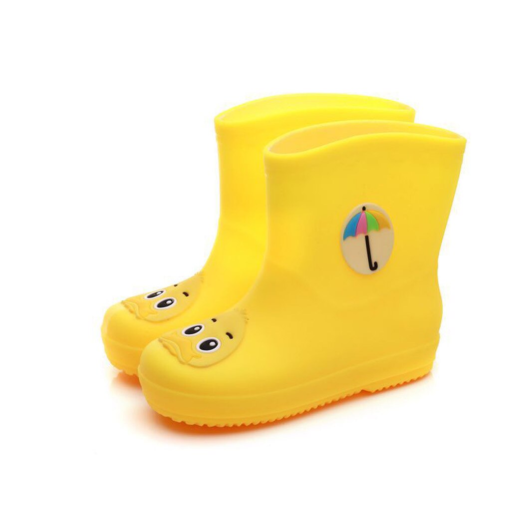 Enfants botte de pluie enfant en bas âge grands enfants bébé filles garçons mignon dessin animé imperméable botte de pluie Wellies chaussures de enfants chaussures