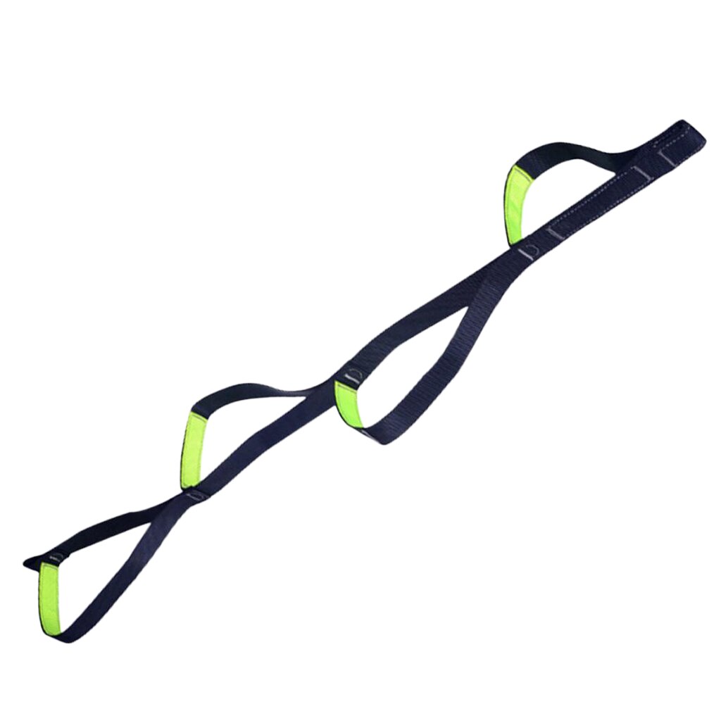 Climbing 4 Steps Rope Ladder Belt Strap Ascender Foot Riser Tool Rescue Tree