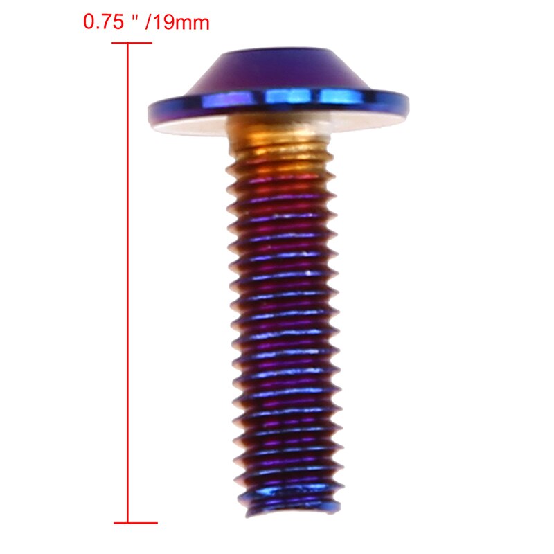 POSSBAY M6 Motorcycle Nut Bolt 304 Stainless Steel Plum Hex Screw Anti-theft Plum Hex Bolt Universal Hex Screw for Moto Car: M6x15
