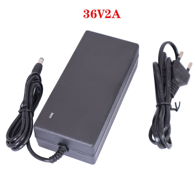 36V 2A battery charger output 42V 2A charger input 100-240VAC suitable for 10S series 36V 2A electric bicycles and two-wheelers