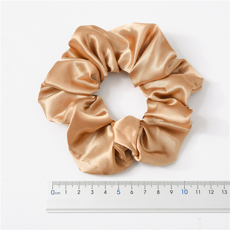 Oversized Scrunchies Grote Rubber Hair Ties Elastische Haarbanden Girs Paardenstaart Houder Glad Satijn Chouchou Vrouwen Haar Accessoires