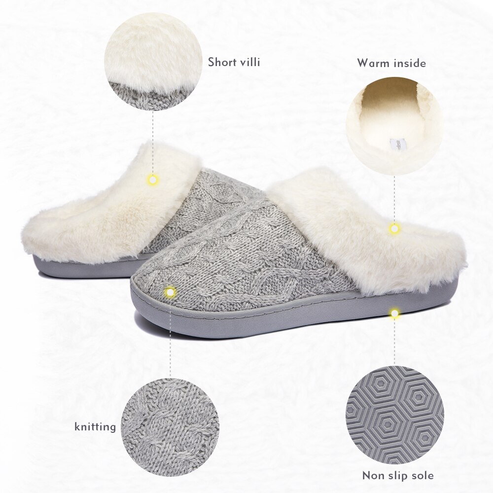 Winter heren pantoffels binnen naaien suède warm thuis zachte pantoffel korte pluche heren casual schoenen antislip liefhebbers pantoffels dames slide