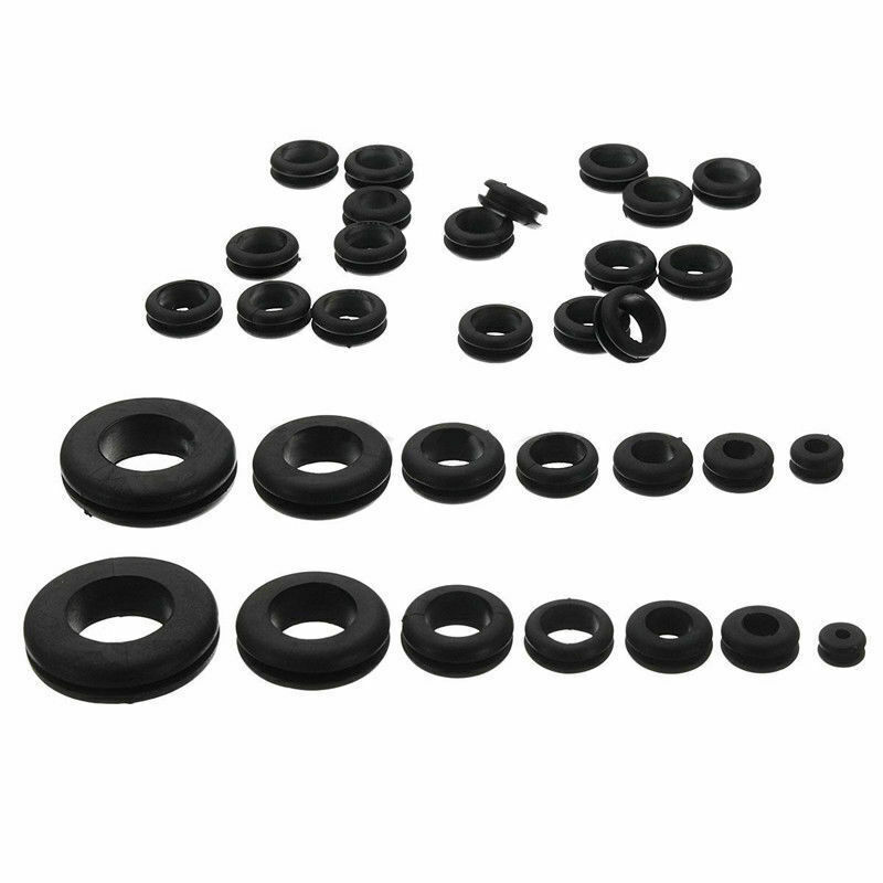 100/50 stücke Gummitülle Auto Sicherung Zubehör Tülle Dichtung Für Schützt Draht Kabel Hardware- Werkzeuge