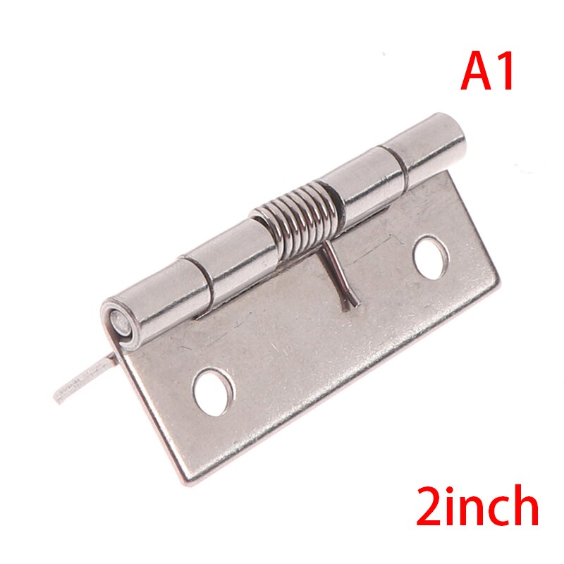 2/2.5/3 zoll Lange Edelstahl Tür Scharniere Silber Schrank Schublade Schmuck Kasten Scharnier Stiefel Marine Scharnier Für Möbel Hardware-: 1