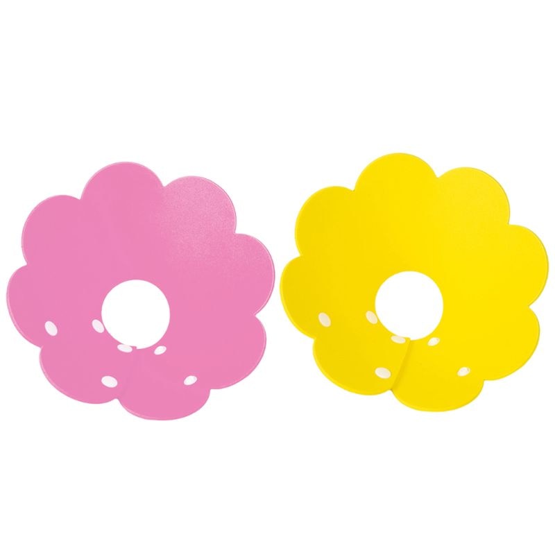 Flower Shaped Cat Recovery Collar Elizabethan Collar Wound Healing Protective Cone for Kitten Puppy