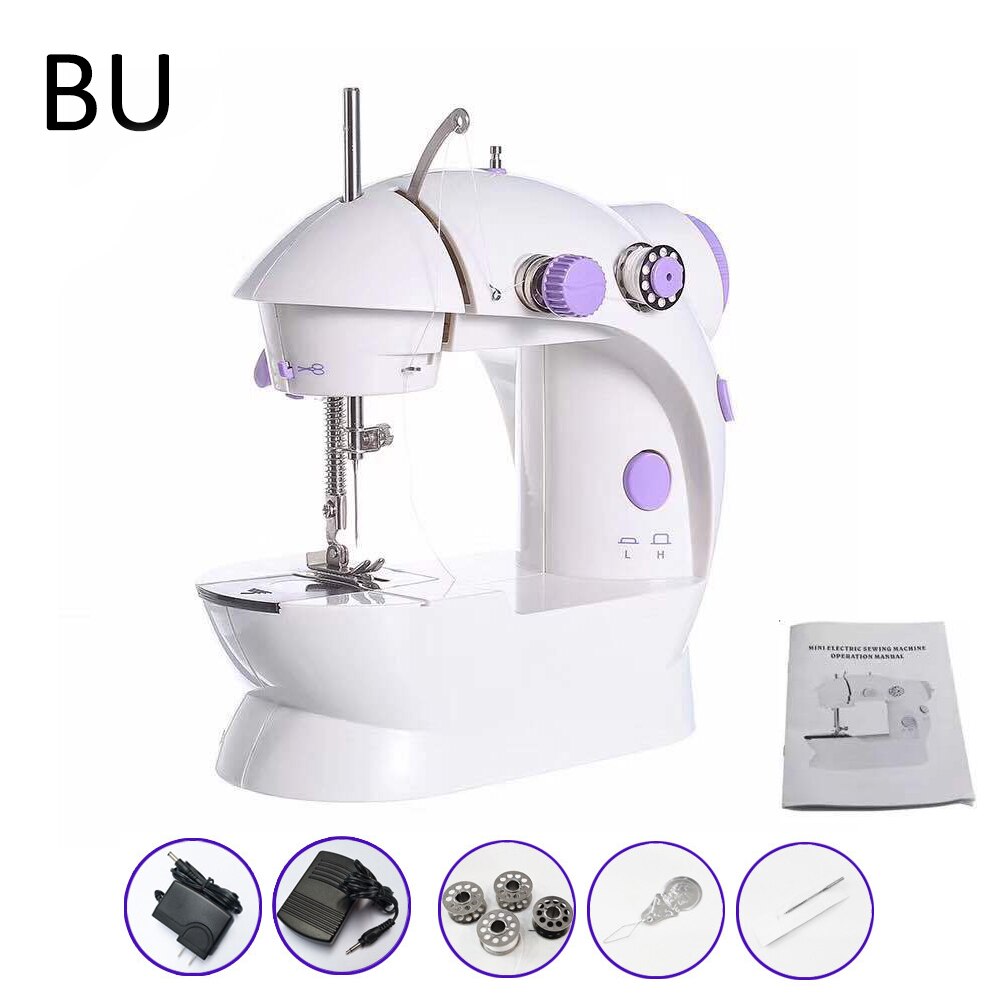 Mini Portable Handheld sewing machines Stitch Sew needlework Cordless Clothes Fabrics Electrec Sewing Machine Stitch Set: UK Plug