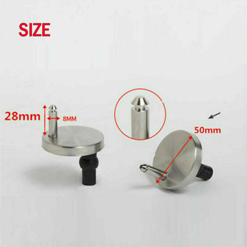 2pcs WC Toilet Seat Hinge Fittings Quick Release Hinges Replacement Bathroom Toilet Seats Hardware Tools Accessories
