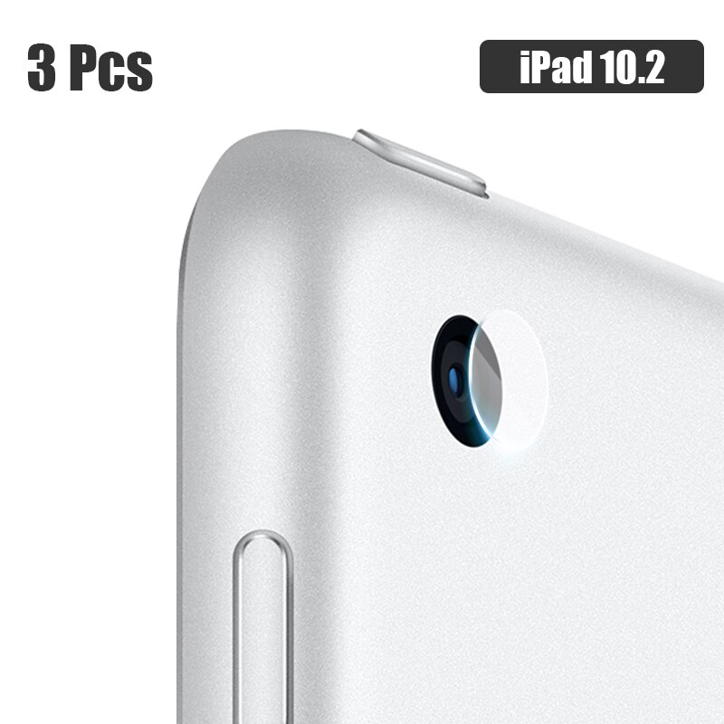 3 Pcs iPad Camera Lens Tempered Glass For iPad Pro 11 12.9 mini 6 Air 4 10.9 10.2 7/8/9th gen Camera Lens Protector: 3Pcs iPad 10.2