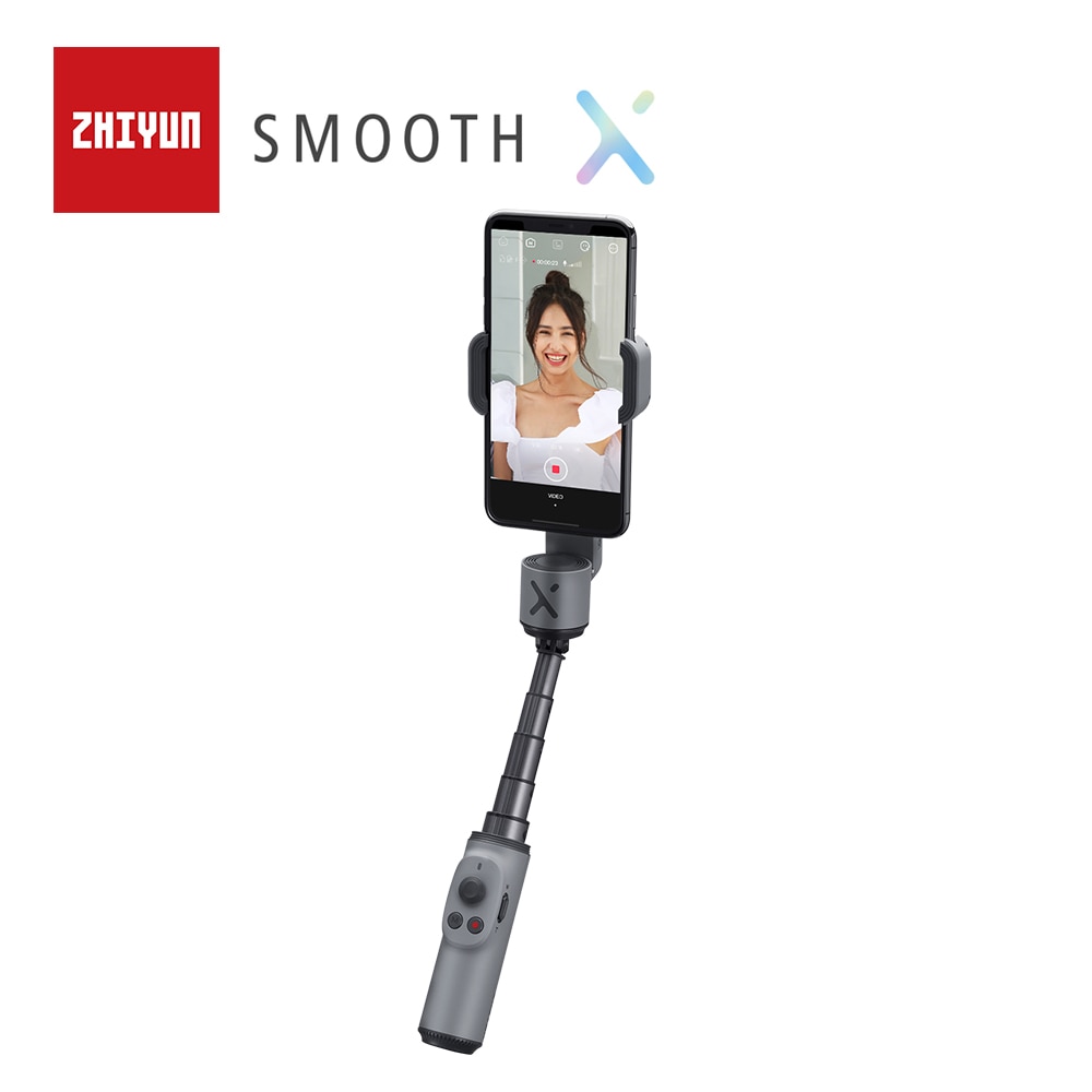 Zhiyun smooth x selfie stick stabilisator mobiltelefon telefonholder gimbal smartphone stativ til telefon håndholdte gimbals cell mobil