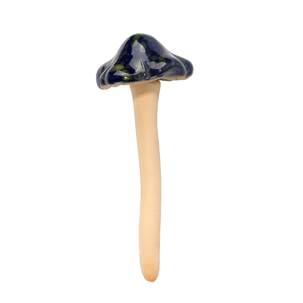 Garden Ornaments Ceramic Mushroom Craft Jewelry Succulent Flowerpot Decoration Office Desktop Garden Decoration Accessories: Type 3