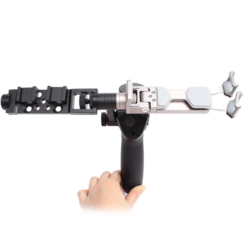 Voor Osmo Mobiele Accessoires Straight Extension Arm + Mount Houder Voor Osmo Mobiele Handheld Gimbal Camera Statieven Adapter