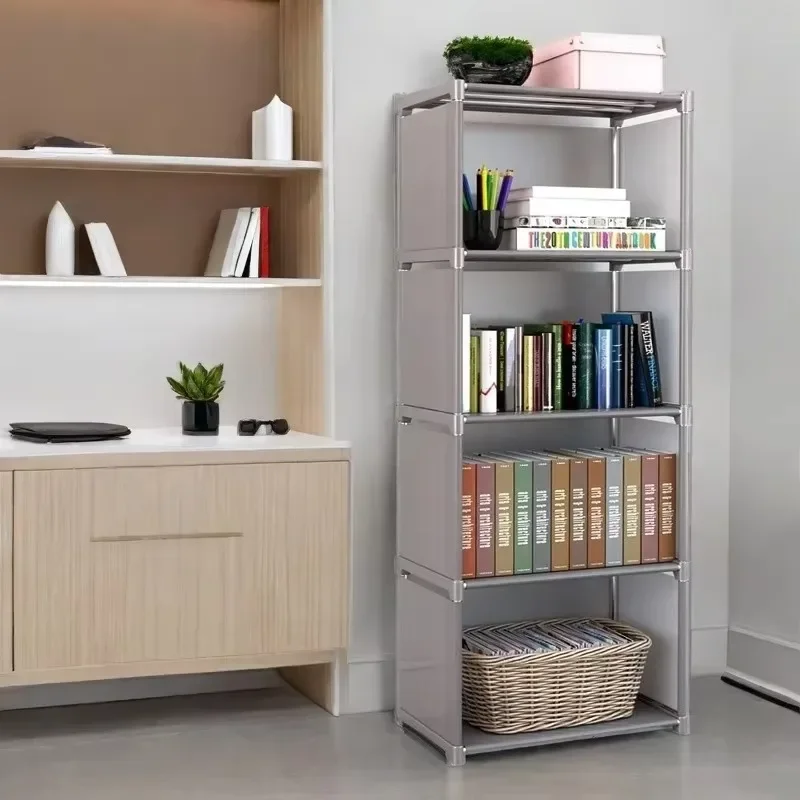Armario multicapa a prueba de polvo, estantería divisoria de alta capacidad para dormitorio, armario de almacenamiento de montaje Simple abierto, muebles de dormitorio