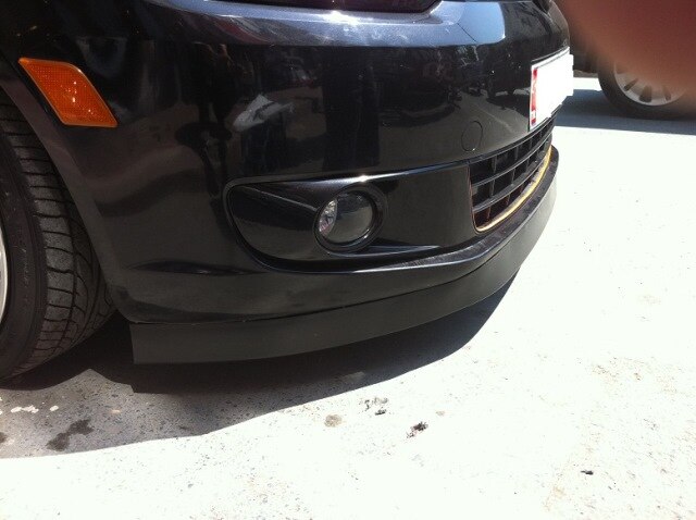 2M Front Car Bumper Protector Rubber Car Protector Front Bumper Guards Lip Mouldings Splitter Chin Body Auto Bumper Exterior