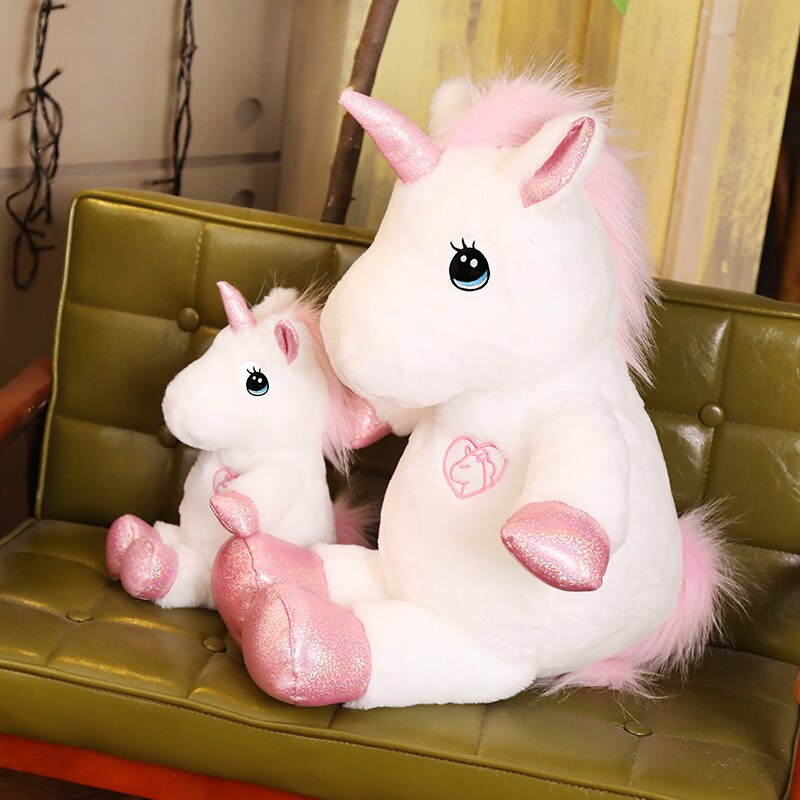 35-80cm Schöne Einhorn Plüsch Spielzeug Gefüllte Kawaii Weichen Einhorn Plüsch Spielzeug für Kinder Kreative Geburtstag für mädchen Liebhaber