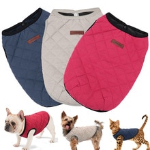 Franse Bulldog Chihuahua Hond Kleding Jas Huisdier Kleding Winter Puppy Cat Kleding Jas Voor Kleine Grote Honden Katten Vest Ropa perro