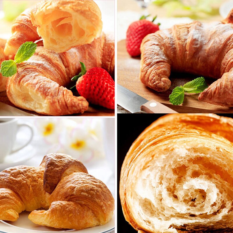 Cute Rolling Pastry Dough Cutter Stainless Steel Wooden Handle for Making Croissant Bread Baking Tool HY99 AU01