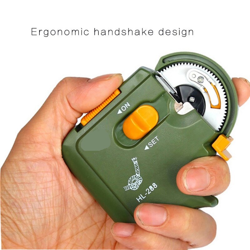 Automatische Draagbare Elektrische Vishaak Tier Machine Vissen Accessoires Tie Snelle Vishaken Lijn Koppelverkoop Apparaat Apparatuur