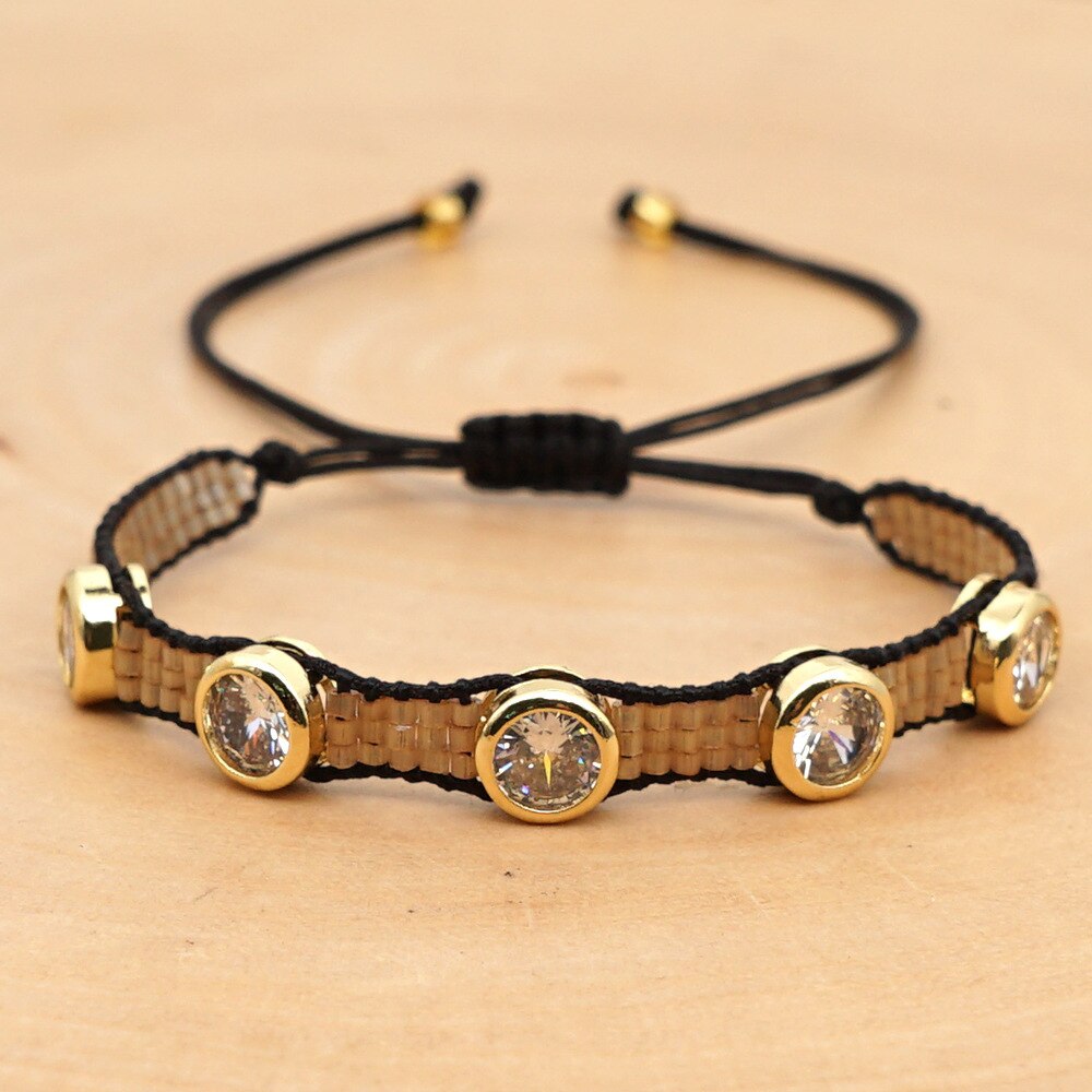 Bluestar Turkse Evil Eye Miyuki Armband Voor Vrouwen Crystal Bead Pulseras Mujer Chic Handgemaakte Geweven Weefgetouw: E