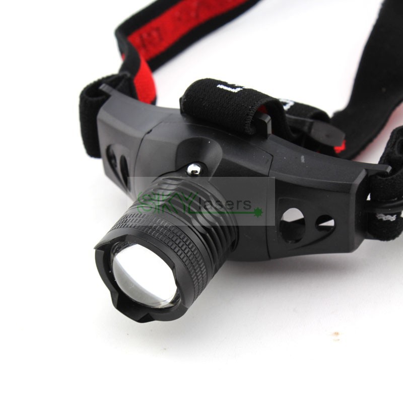 Mini Q5 LED Headlight Headlamp Head Lamp Light Zoomable Zoom in out For AAA or 18650