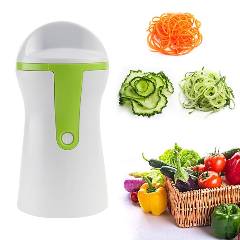 Keuken Wortel Komkommer Rasp Spiral Blade Cutter Groente Fruit Spiral Slicer Salade Gereedschap Courgette Noodle Spaghetti Maker