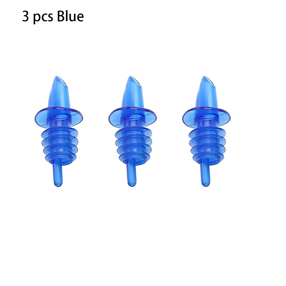 Liquor Bottle Pourers Flow Pourers Plastic Spouts Black Bottle Pourers for Bars Clubs Pubs Restaurants Coffee Shops: green