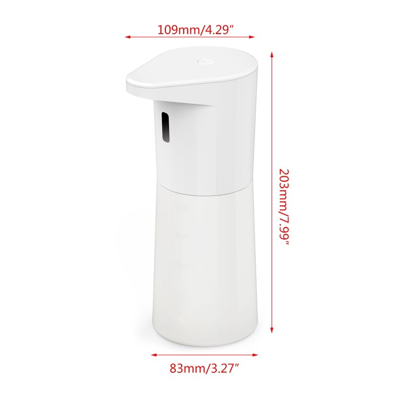 Distributeur automatique de savon de 500ML, désinfectant pour les mains sans contact, pulvérisateur de liquide étanche à mouvement infrarouge, fonctionne à piles