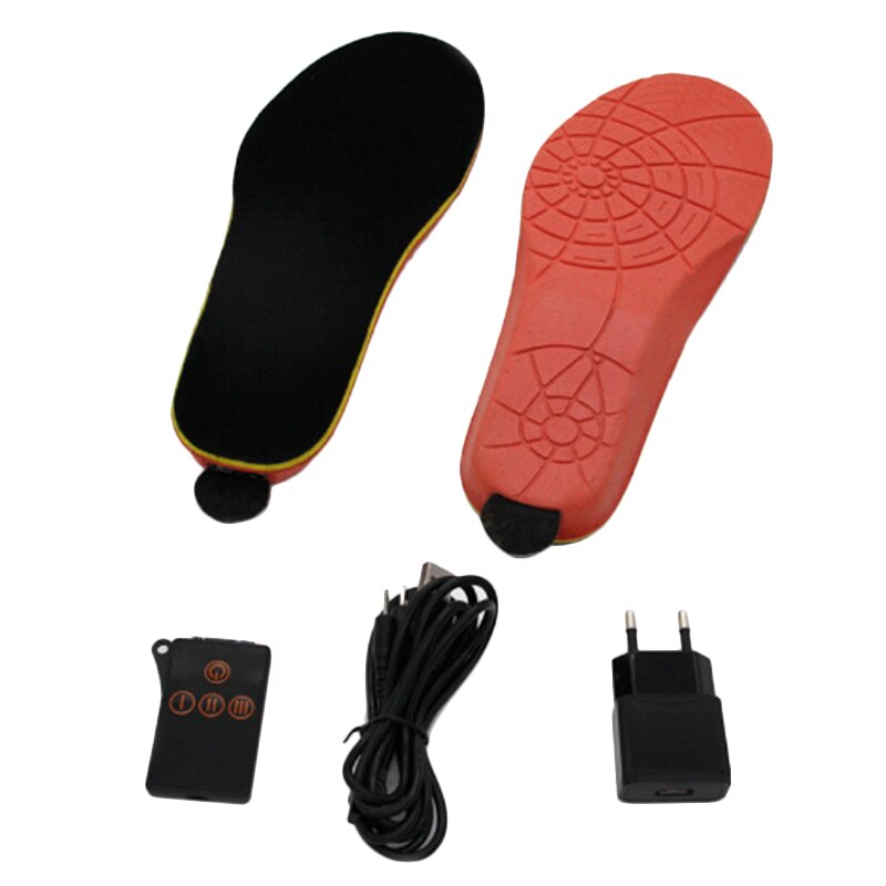 Intelligent Wireless Remote Heated Insoles Foot Warming Pad Feet Warmer Sock Pad Mat Winter Outdoor Heating Shoe Insoles