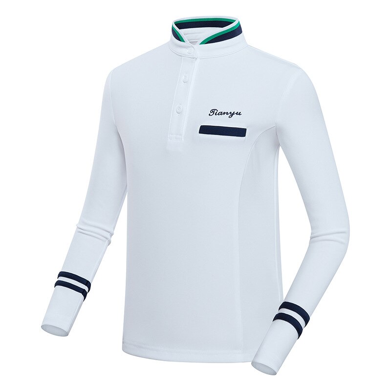 Bramble Primary Long Sleeve Golfshirt