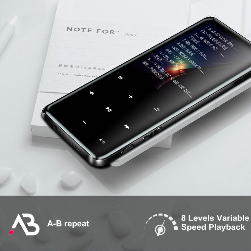 Neue X2 MP3 HIFI-Spieler Bluetooth Musik Tragbare MP3 Multimedia FM Radio E-Buchen Digital Stimme Recorder Verlustfreie Video Walkman