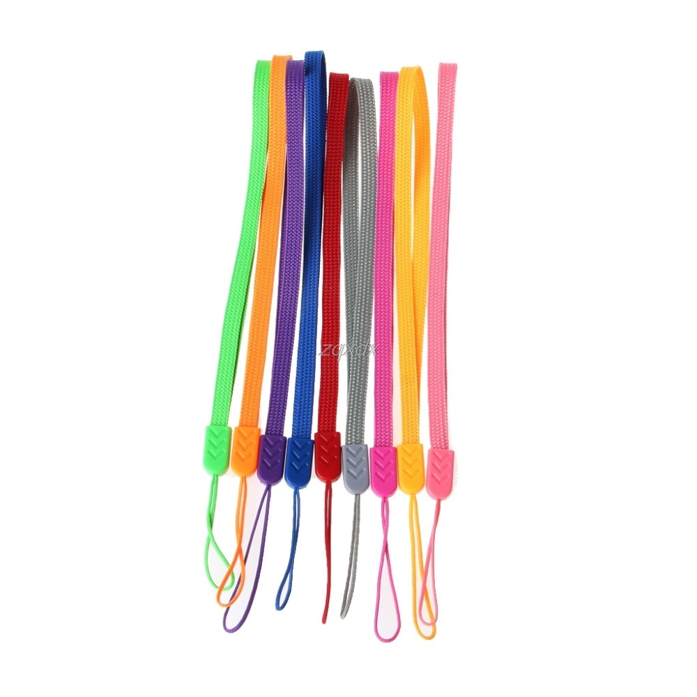 19.5cm Short Lanyard Strap Rope For Cell Phone USB Flash Drive Key ID Card Badge