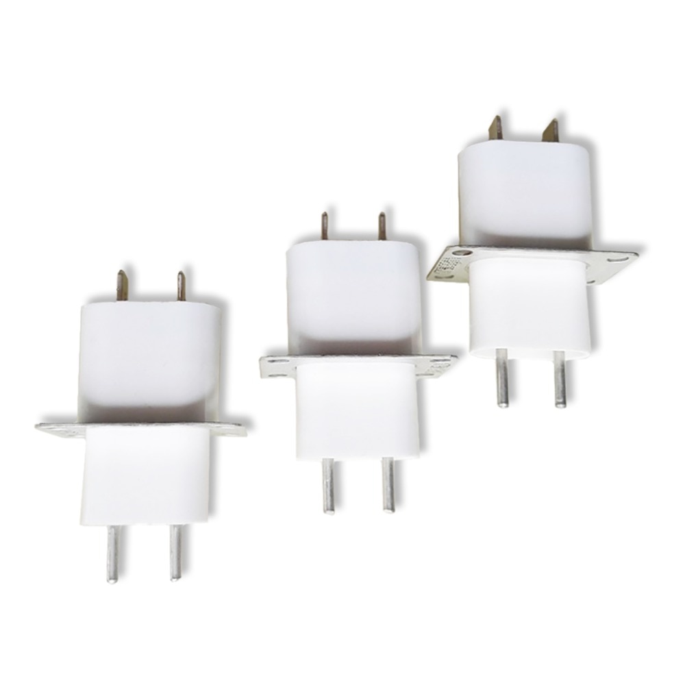 Conector de filamento de alto voltaje para horno microondas, pieza de magnetrón, tubo de lanzamiento, piezas de electrodomésticos, 1 unidad,