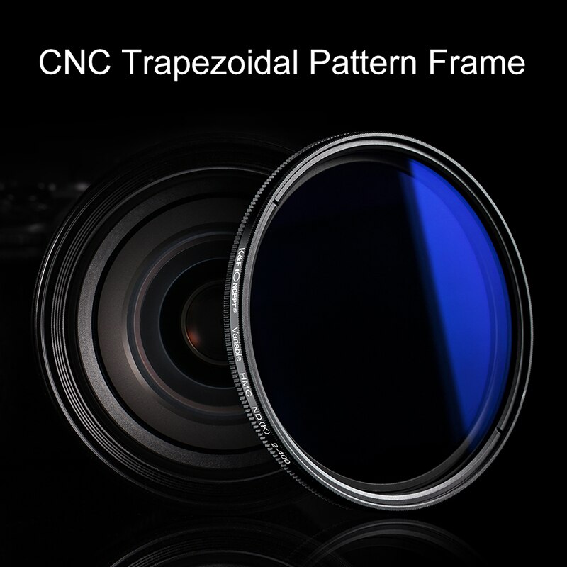 K & F Konzept ND2 zu ND400 ND Objektiv Filter Schlank Fader Variable Einstellbar neutral Dichte 49mm 52mm 58mm 62mm 67mm 77mm