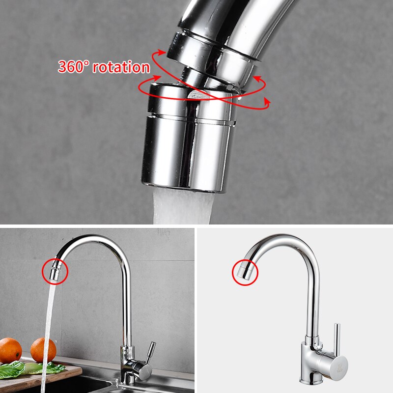 Torneira da cozinha aerador 2 modos de poupança água torneira aerador 360 graus cabeça do aerador da pia ajustável bocal filtro difusor