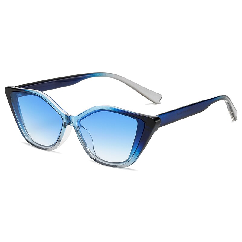 Kvinder cat eye solbriller mærke dame cateye briller  uv400 luksus solbrille nuancer oculos de sol