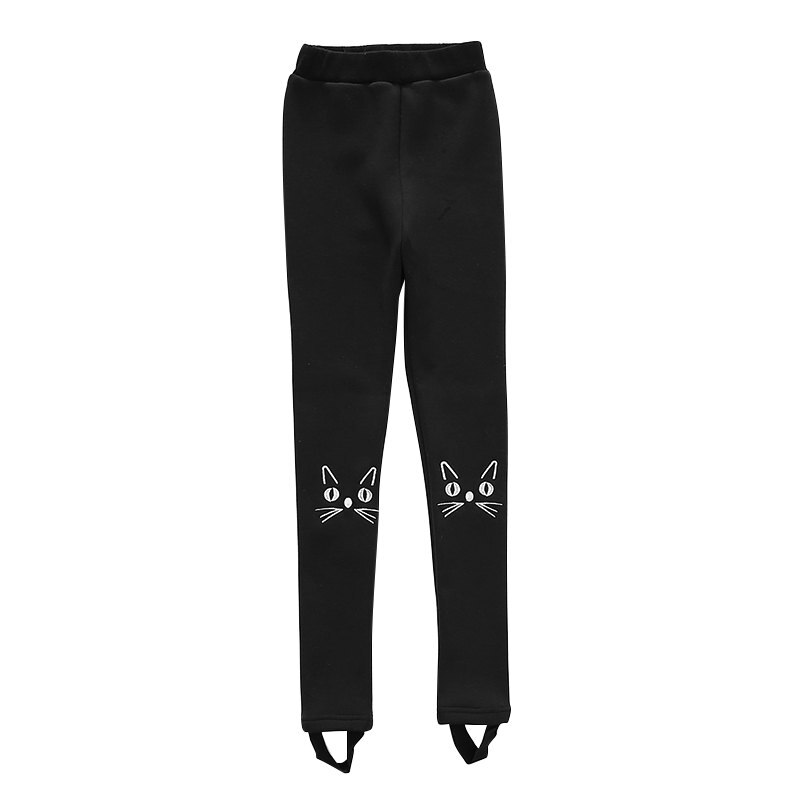 New Fashion autunno inverno pantaloni per bambini Leggings per bambini carini velluto di cotone vita elastica Leggings caldi 4-13 anni pantaloni per ragazze