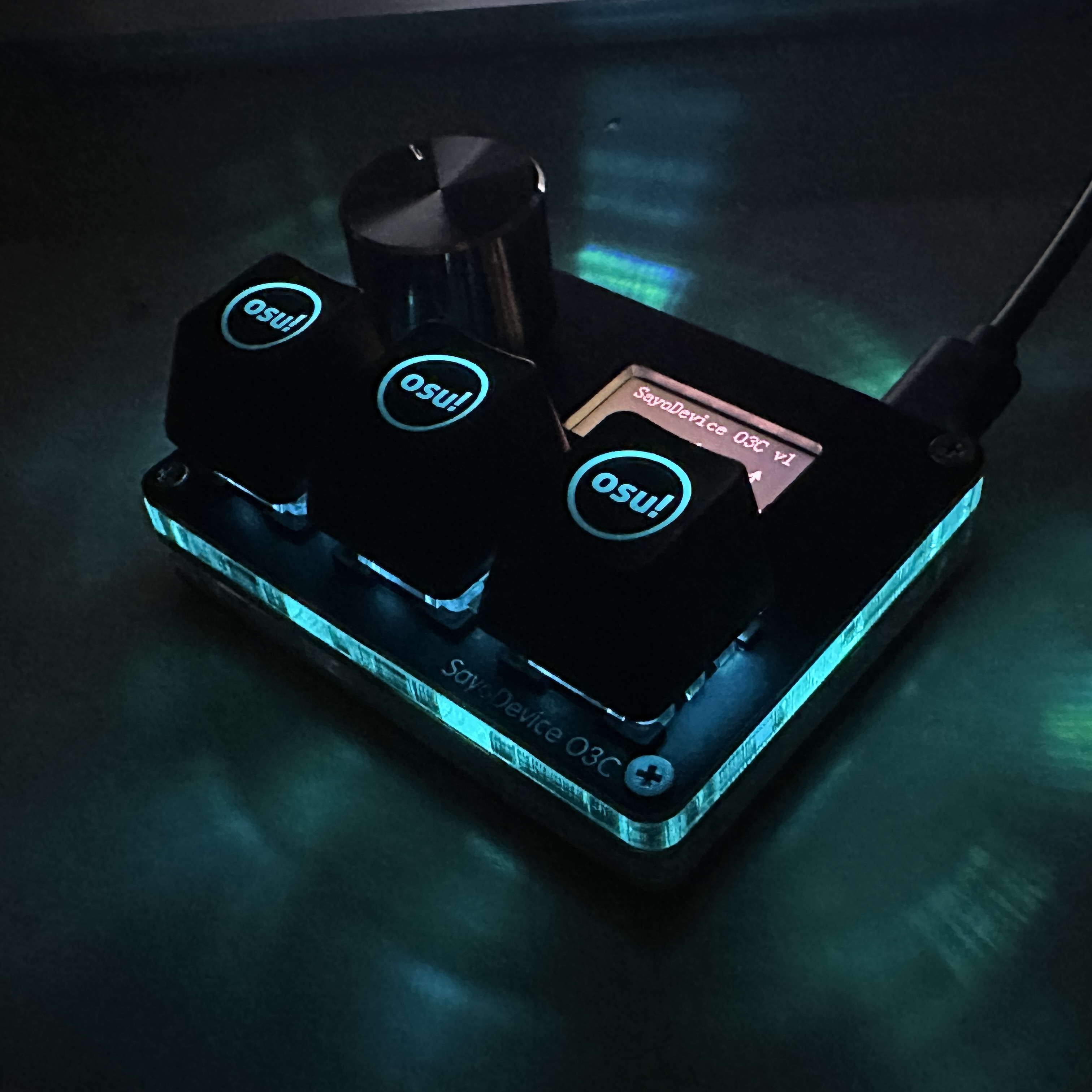 1/3/4PCS SayoDevice OSU Keycaps