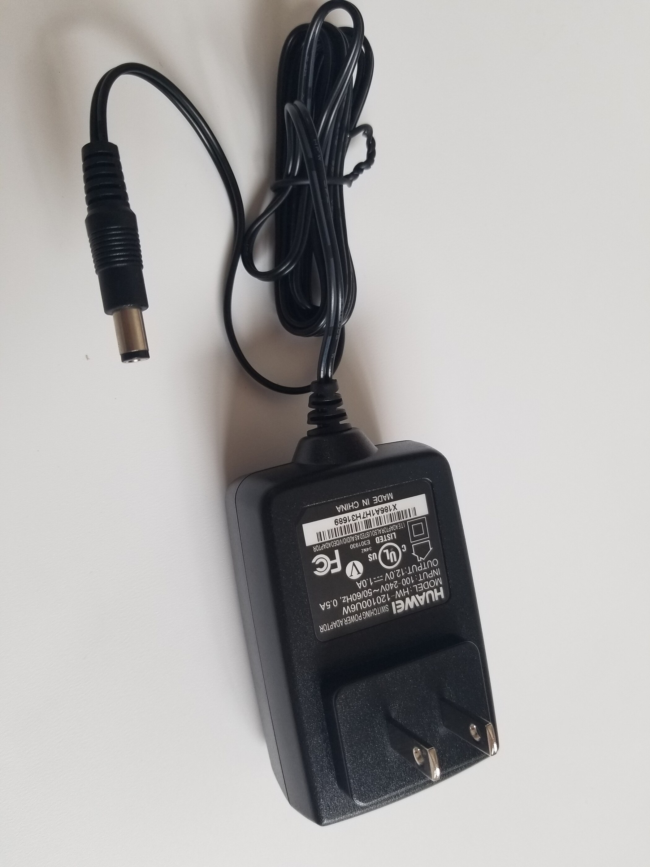 HUAWEI ADAPTER EU US EN US Plug Power Adapter OUTPUT 12V--1A: US PLUG