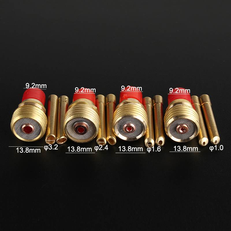 7Pcs TIG Welding Accessory Ceramic Nozzle Collet Gas Lens Cup Gasket