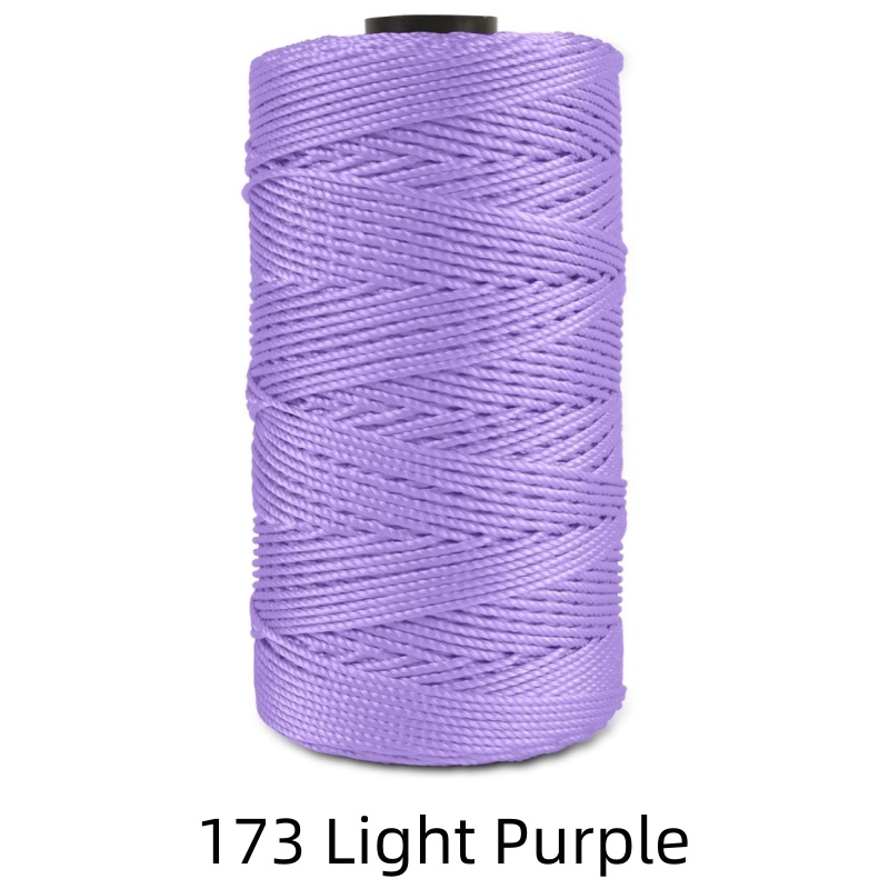 1,5 mm 200 m Häkel-Strickgarn, DIY-Handwerk, Eisseide, Polypropylen-Garn für Hütte, NäHenne, Taschen, mehrfarbiger Häkelgarn: Schokolade Farbe