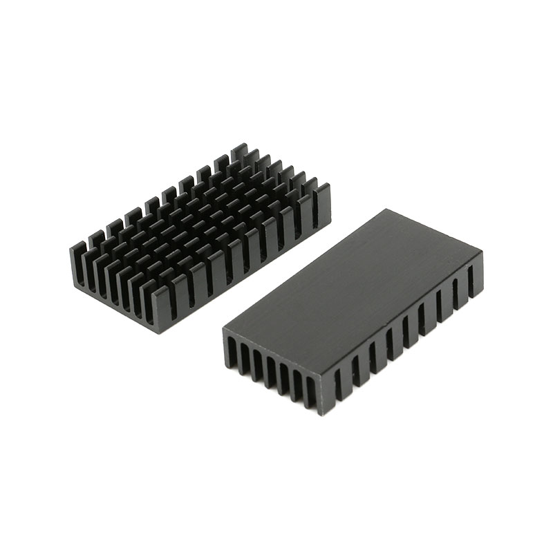 Heatsink 50x25x10mm Radiator Koeler Radiator Aluminium 50mmx25mmx10mm Koellichaam Metalen Steken Voor Koeling Chip 50*25*10mm
