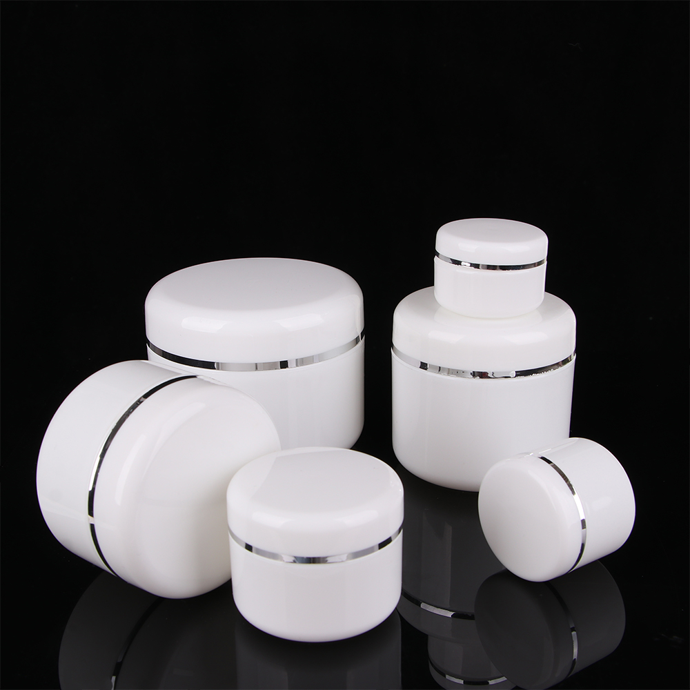 Travel Portable Lotion Face Cream Storage Box Cosmetic Container Round Empty Bottles Refillable Box Jar 20/30/50/100/150/250g