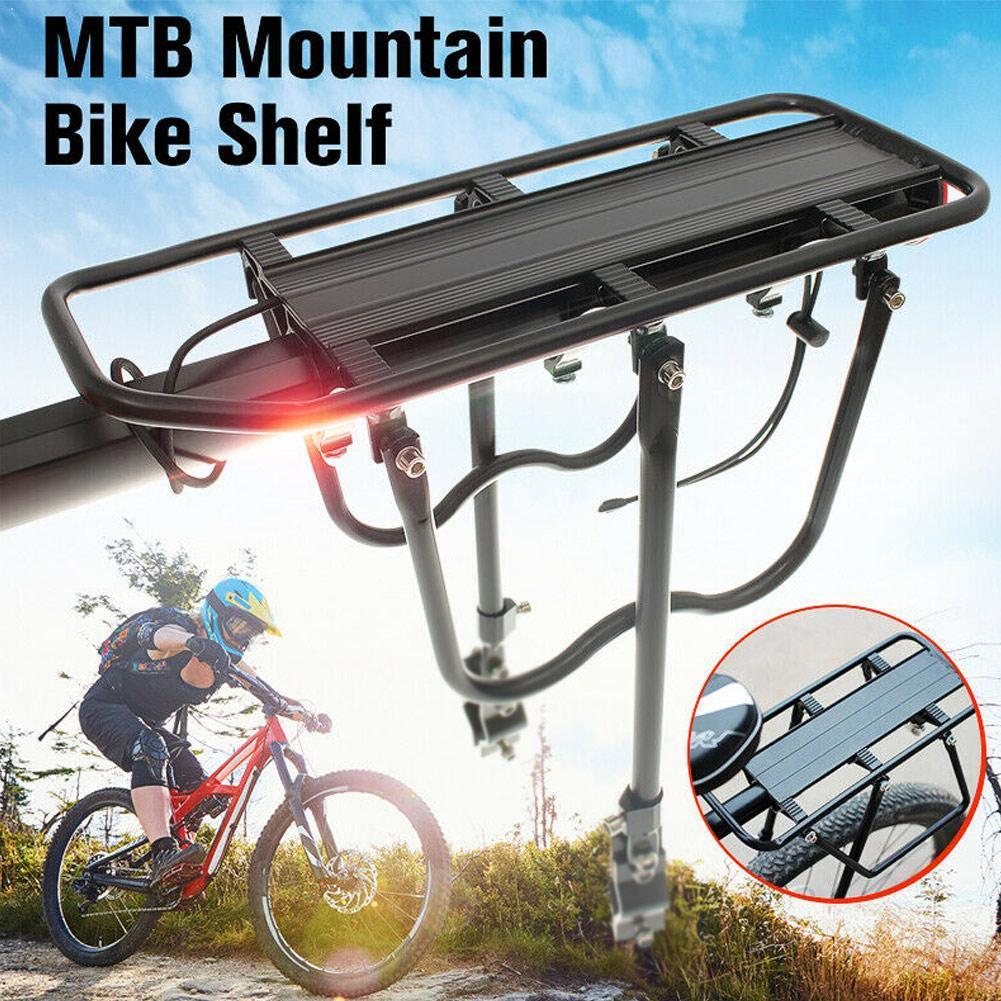 Fietsendrager 50kg capaciteit fiets snelspanner bagagedrager zadel fietstas bagage accessoires zadelpen spatbord achterdrager fiets  t1 g 0