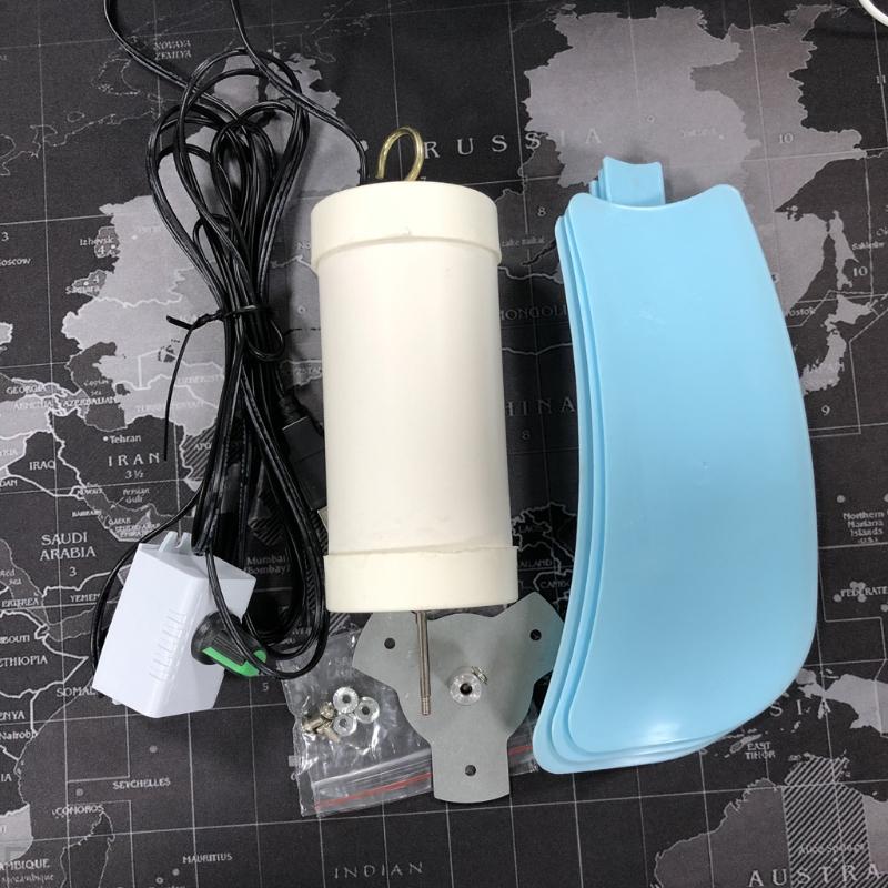 E74D 15inch USB Ceiling Fan with Speed Control Power Switch USB Hanging Fan for Camping Bedroom Dormitory and more