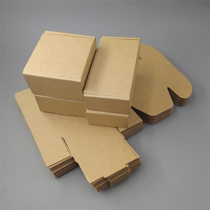 12.5*5*5cm small Corrugated Carton Box Price Kraft Paper Packaging Box