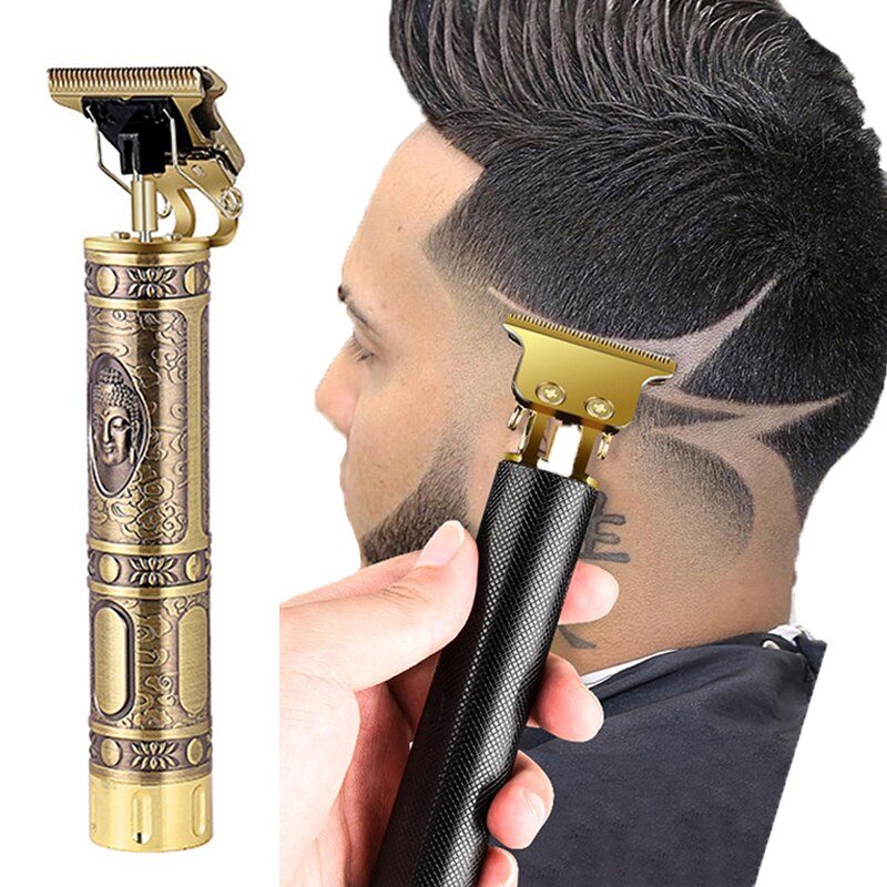 T9 Hair Clipper Electric Hair Trimmer 0mm Baldheaded Cutter Beard Shaving Precision Finishing Hair Cutting Machine