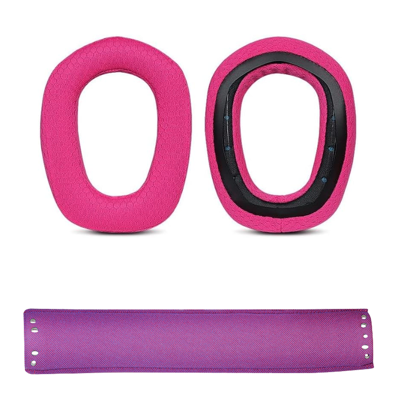 Replacement Ear Pads for Logitech G435 Bluetooth Wireless Gaming Headset Ear Pads, Earmuffs, Headphone Ear Pads Mesh Fabric