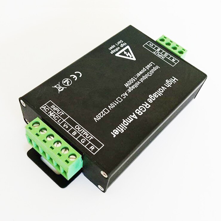 High voltage 110V 220V led RGB amplifier sIgnal repeater 1500W